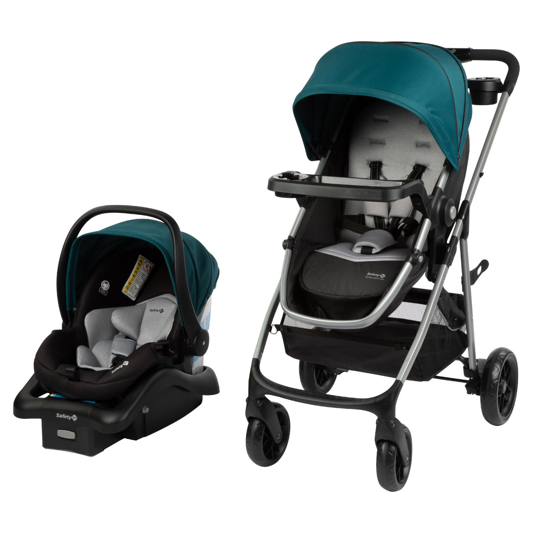 Travel car seat and stroller top