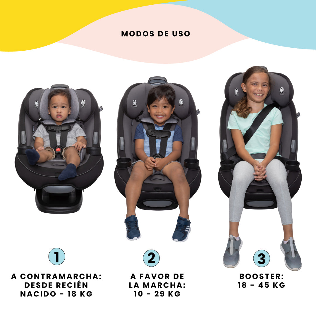 Safety 1st Autoasiento Convertible 3 en 1 Grow Go Sugar Plum