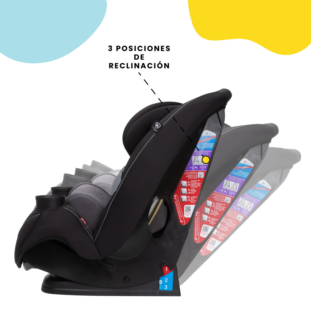 Safety 1st Autoasiento Convertible 3 en 1 Grow Go Sugar Plum
