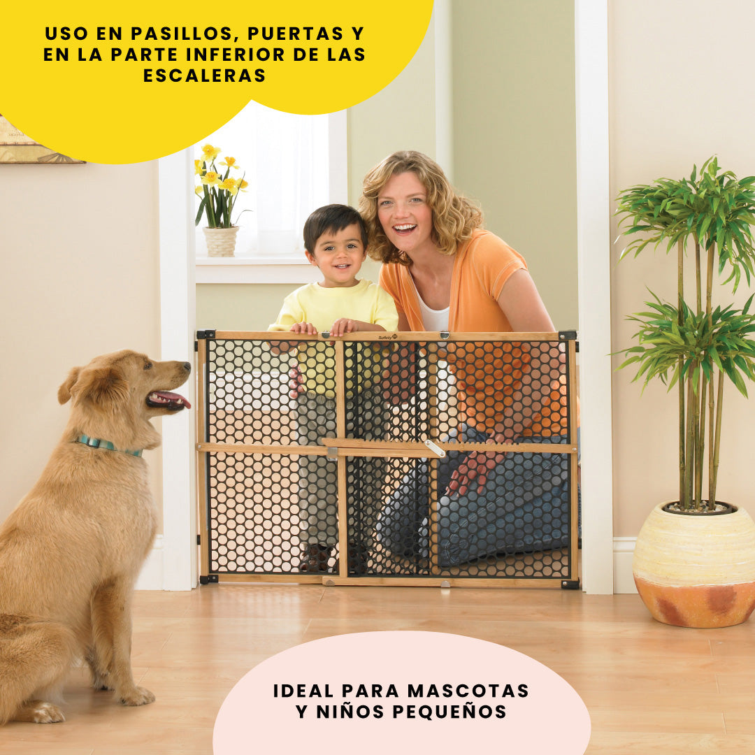Puerta de Seguridad para Bebé o Mascota Bamboo – safety-1st-méxico
