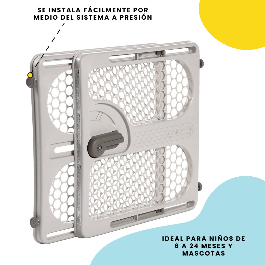 Puerta de Seguridad para Bebé o Mascota Easy fit – safety-1st-méxico